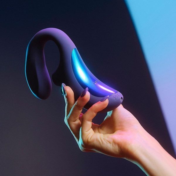 Клиторально-вагинальный звуковой стимулятор LELO Enigma WAVE Cyber Purple, 3 типа стимуляции SX0686