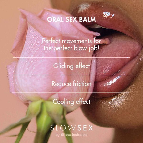 Оральный стимулирующий гель Bijoux Indiscrets Slow Sex Oral sex SO5902