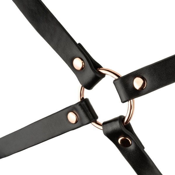 Портупея Rosy Gold - Body Harness - Black SX3061