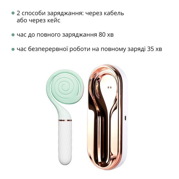 Пульсатор з вакуумною стимуляцією Otouch LOLLIPOP Teal SO9427
