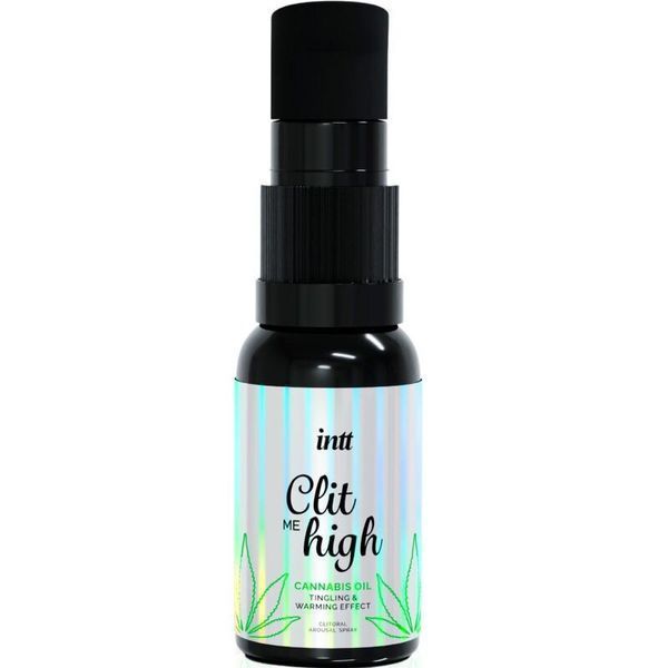 Стимулювальний гель для клітора Intt Clit Me On High Cannabis Oil 15 мл, сильна стимуляція SO8394