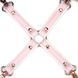 Крестовина Liebe Seele White & Pink Leather Hogtie SX2830 фото 3