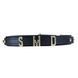Нашийник LOCKINK Dark DIY Alphabet Collar, чорний, штучна шкіра, букви зі стразами SX0900 фото 2