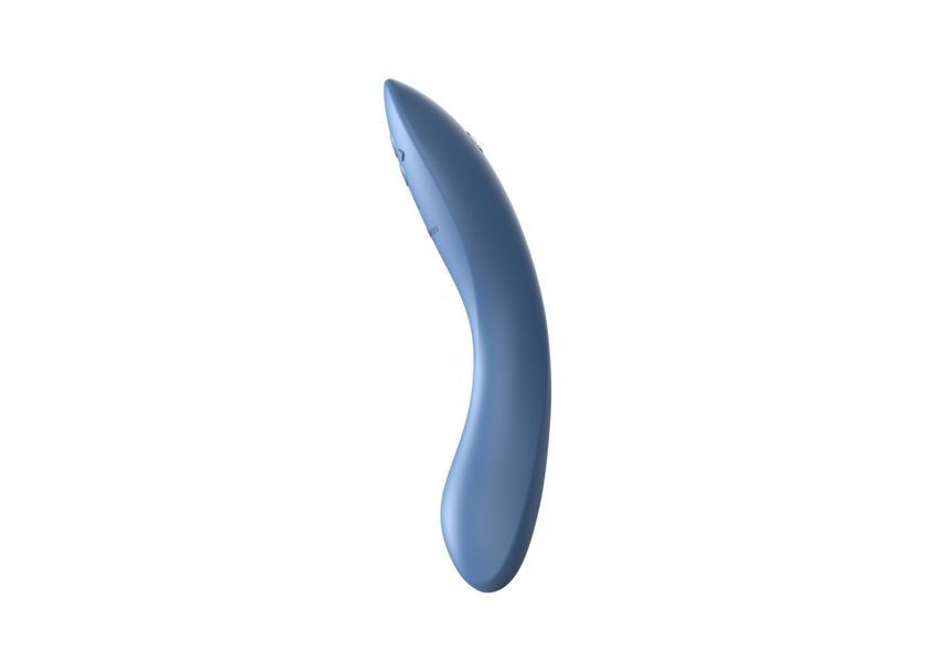 Смарт-вібратор We-Vibe Rave 2 Twisted Pleasure Blue, для точки G та входу в піхву, 2 мотори SO8768