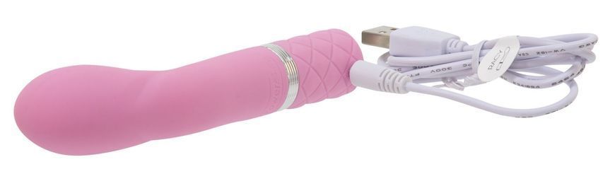 Розкішний вібратор Pillow Talk - Racy Pink з кристалом Swarovski для точки G, подарункове паковання SO2719