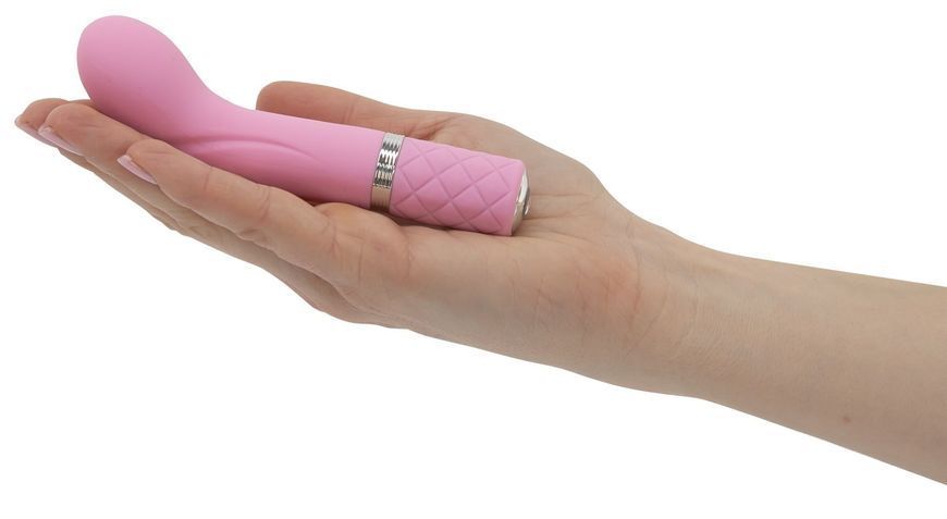 Розкішний вібратор Pillow Talk - Racy Pink з кристалом Swarovski для точки G, подарункове паковання SO2719