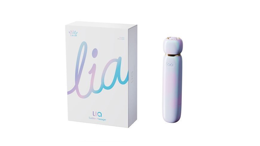 Вакуумный клиторальный стимулятор Zalo Lia Floral White SX2685
