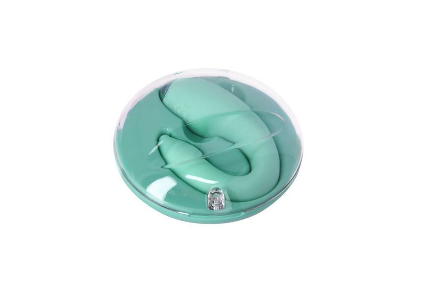 Вібратор для пар FairyGasm PleasureBerry green, зарядний кейс, пульт ДК SX0641