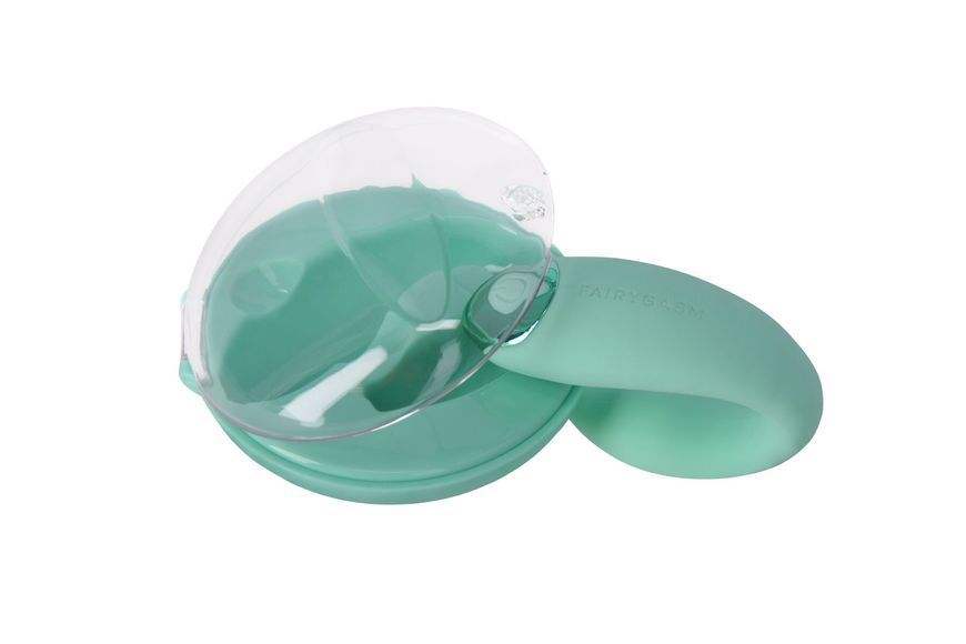Вібратор для пар FairyGasm PleasureBerry green, зарядний кейс, пульт ДК SX0641