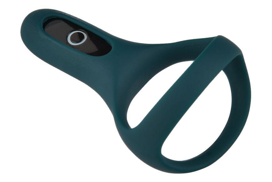 Подвійне ерекційне кільце Fun Town Rise Turquoise, керування зі смартфона SO5748