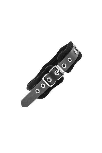 Чокер с поводком из натуральной кожи Fetish Tentation Premium Patent leather chocker and leash SX1098