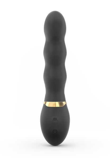Вібратор ультрастимулювальний Dorcel Too Much Rechargeable Black, гнучкий і потужний, 3 вібромотори SO3088