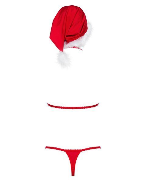 Новорічний комплект Obsessive Santastic 3-pcs set L/XL SO9081