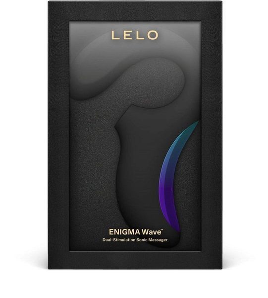 Клиторально-вагинальный звуковой стимулятор LELO Enigma WAVE Black, 3 типа стимуляции SX0687