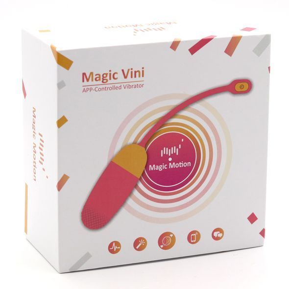 Смарт-виброяйцо Magic Motion Vini Orange, управление со смартфона SO4481