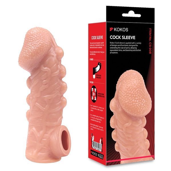 Насадка на член Kokos Cock Sleeve CS 008 M SX1465