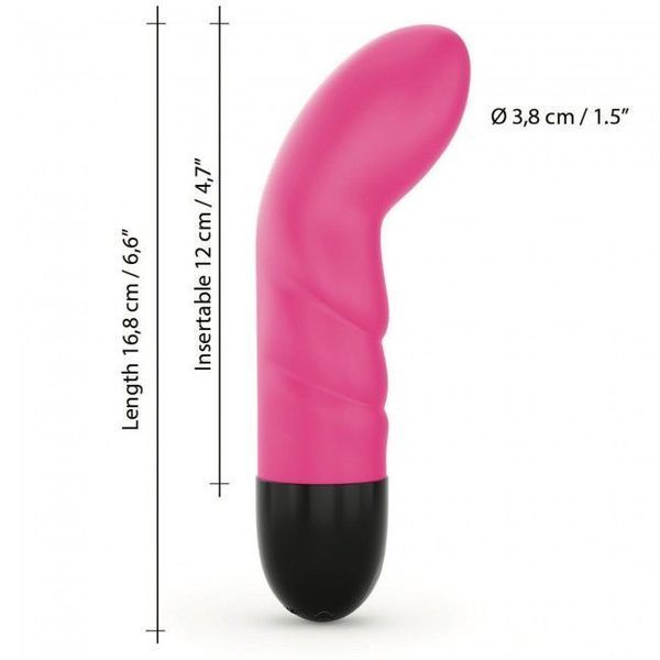 Вібратор Dorcel Expert G 2.0 Magenta для точки G, що перезаряджається SO3573
