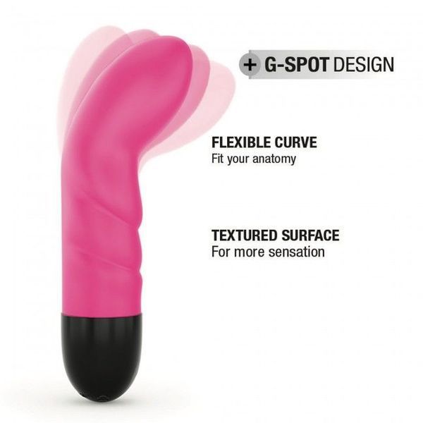 Вібратор Dorcel Expert G 2.0 Magenta для точки G, що перезаряджається SO3573