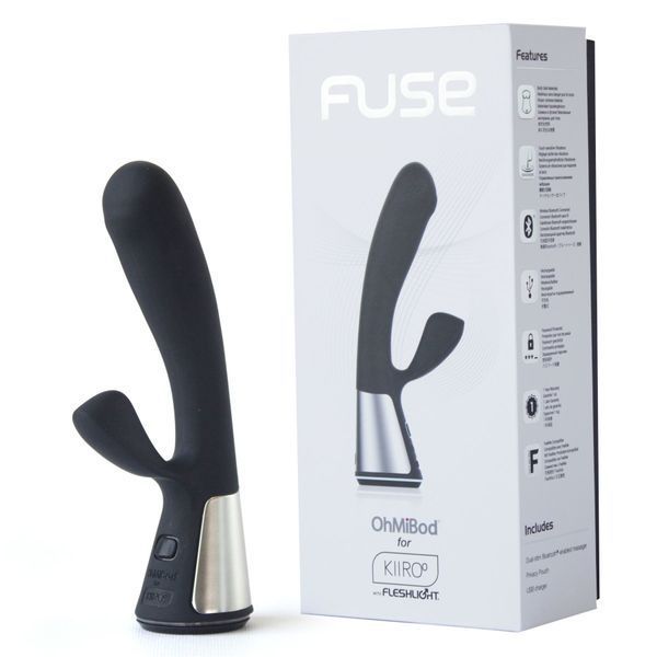 Интерактивный вибратор-кролик Ohmibod Fuse for Kiiroo Black SO2907