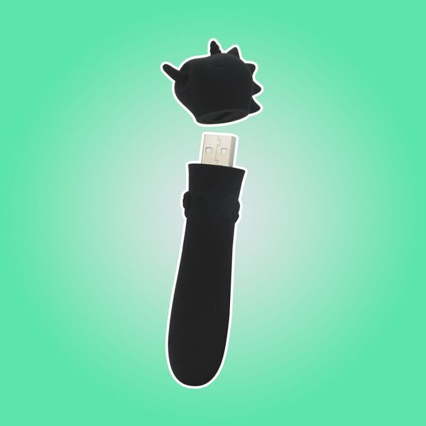 Вибратор-единорожка Unihorn USB Bullet &ndash; Wild Spirit, вибропуля, USB-зарядка, 10 режимов SX2874