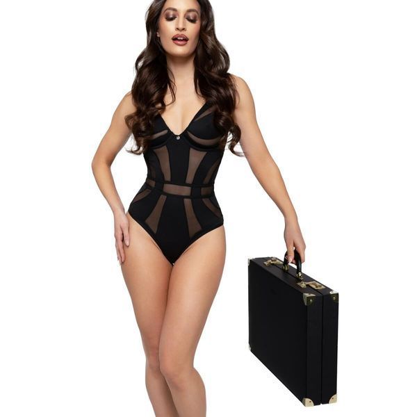 Набор для BDSM Bedroom Fantasies: Bondage Suitcase 13 Pcs - Cow Leather SX1195