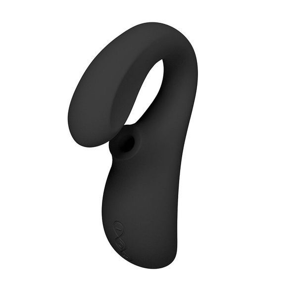 Клиторально-вагинальный звуковой стимулятор LELO Enigma WAVE Black, 3 типа стимуляции SX0687