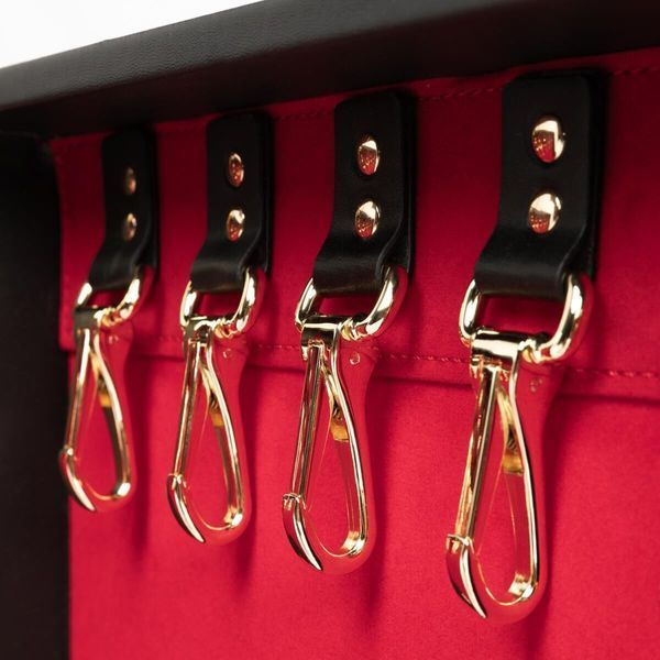 Набор для BDSM Bedroom Fantasies: Bondage Suitcase 13 Pcs - Cow Leather SX1195