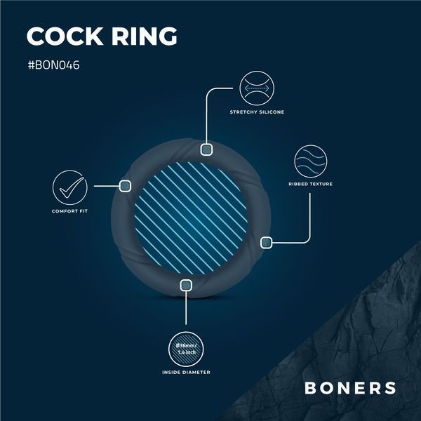 Эрекционное кольцо Boners Ergo Cockring SX2203