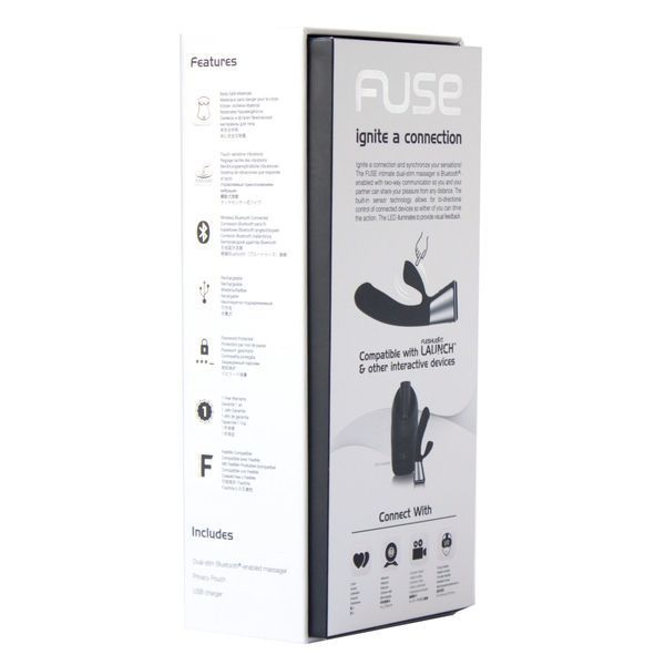 Интерактивный вибратор-кролик Ohmibod Fuse for Kiiroo Black SO2907