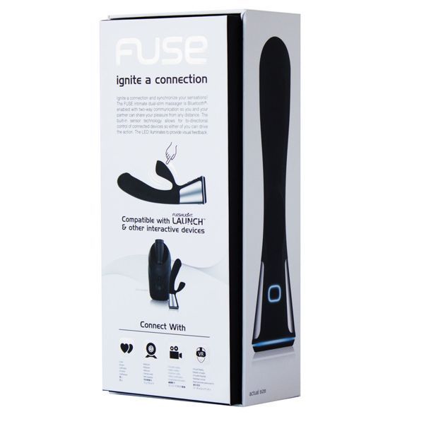 Интерактивный вибратор-кролик Ohmibod Fuse for Kiiroo Black SO2907