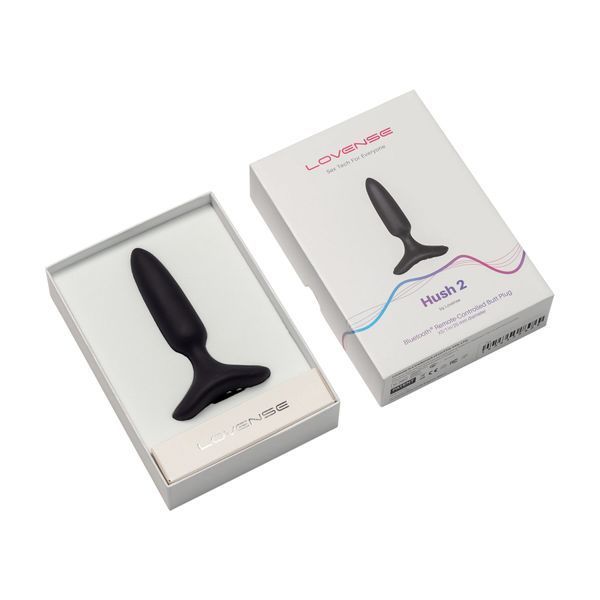 Анальная смарт-вибропробка Lovense Hush 2, размер XS SO6981