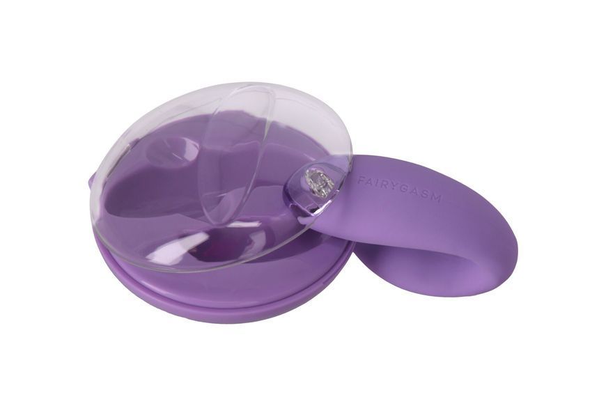 Вібратор для пар FairyGasm PleasureBerry violet, зарядний кейс, пульт ДК SX0642