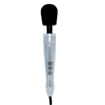 Вибромассажер DOXY Die Cast Polished (Silver), очень мощный, питание 220В, металлический корпус SO1423