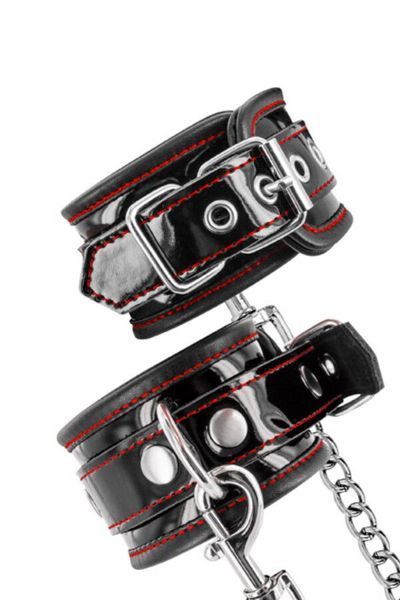 Наручники Fetish Tentation Premium Patent leather handcuffs SX1099
