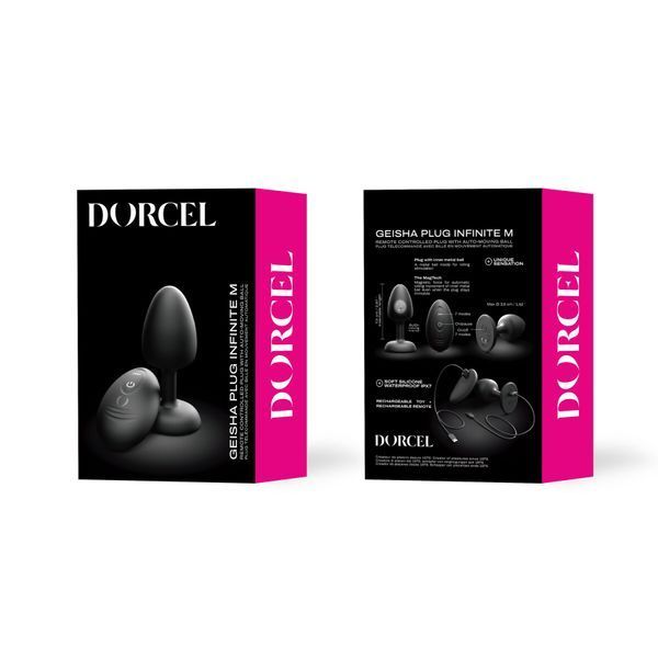 Анальна вібропробка Dorcel GEISHA PLUG INFINITE M SX1387