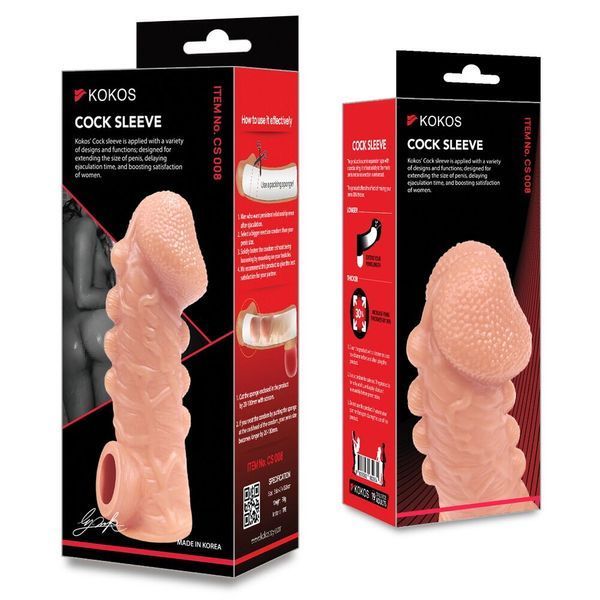 Насадка на член Kokos Cock Sleeve CS 008 L SX1466