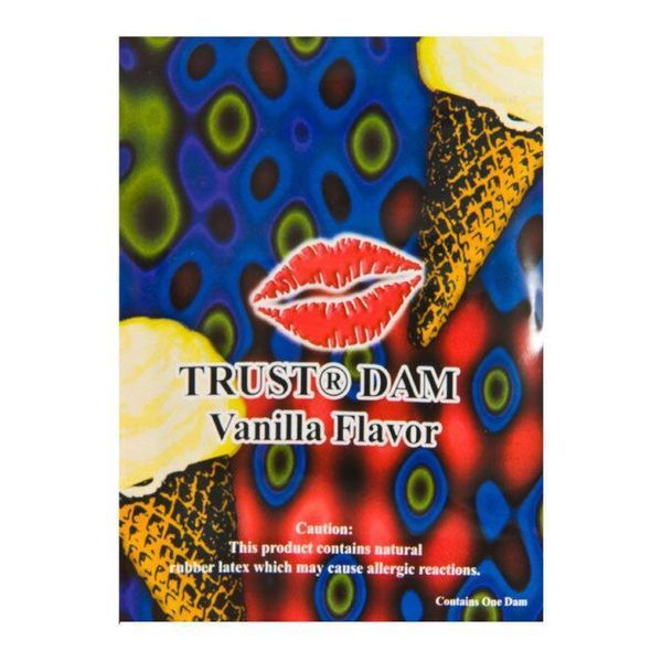 Латексная салфетка Latex Dental Dams Vanilla 1 шт SX1261