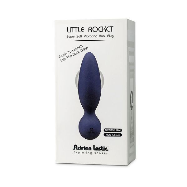 Анальная вибропробка Adrien Lastic Little Rocket макс. диаметр 3,5см, soft-touch SO4482