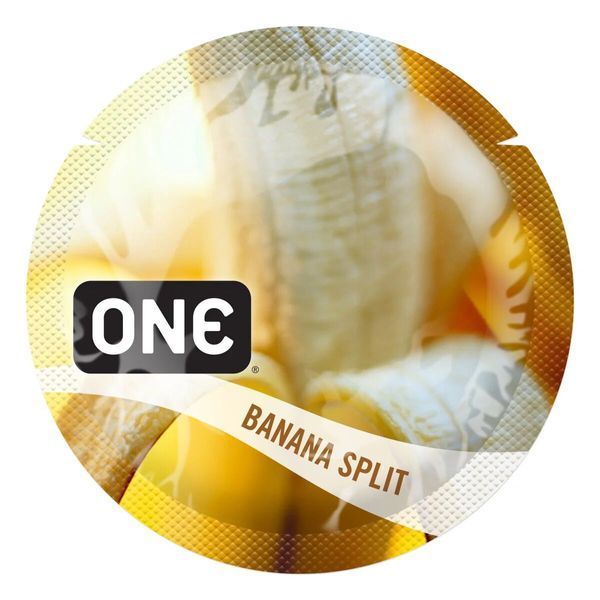 Набір ароматизованих презервативів ONE FlavorWaves, 100 шт, 6 ароматів, 6 кольорів, паковання-тубус SX0743
