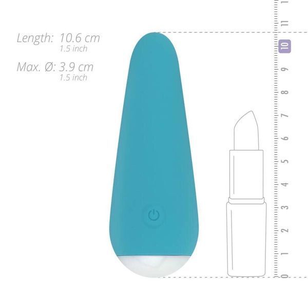 Мінівібратор Cala Azul &ndash; Julia Mini Vibrator, дуже ніжний, 10 режимів SO8883