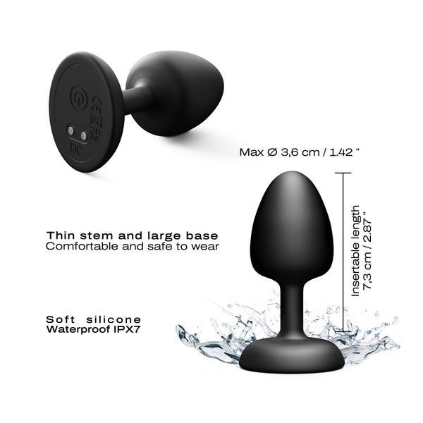 Анальна вібропробка Dorcel GEISHA PLUG INFINITE M SX1387
