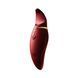 Вибратор 2в1 с язычком Zalo &mdash; Hero Wine Red, кристалл Swarovski SO6659 фото 1