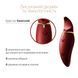 Вибратор 2в1 с язычком Zalo &mdash; Hero Wine Red, кристалл Swarovski SO6659 фото 3