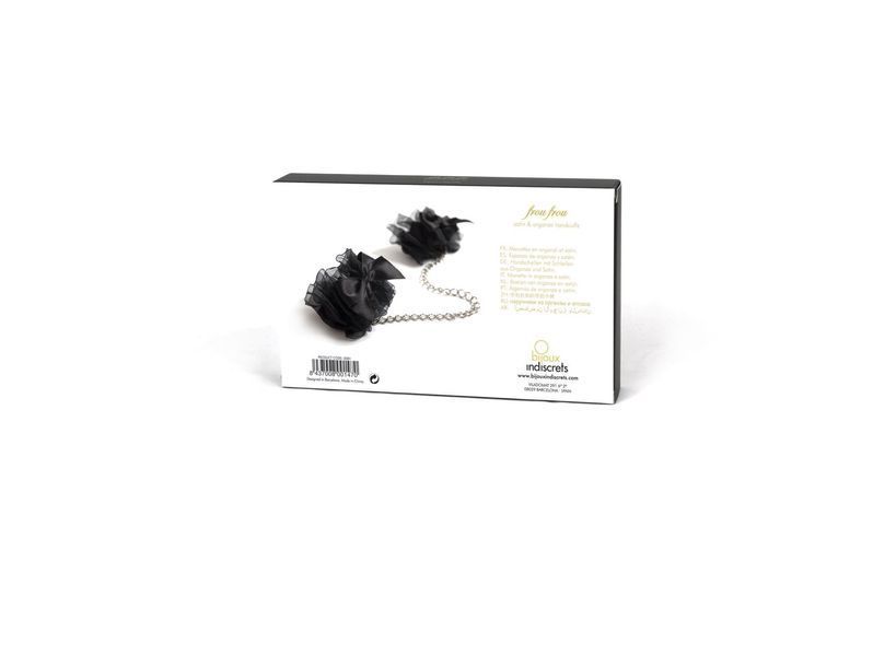 Наручники Bijoux Indiscrets - Frou Frou Organza handcuffs, атлас и органза, подарочная упаковка SO2329