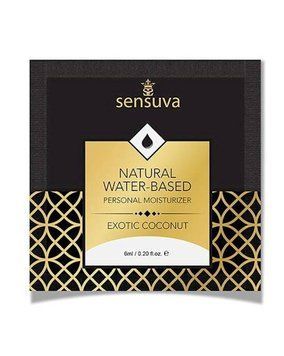 Пробник Sensuva &ndash; Natural Water-Based Exotic Coconut (6 мл) SO5751