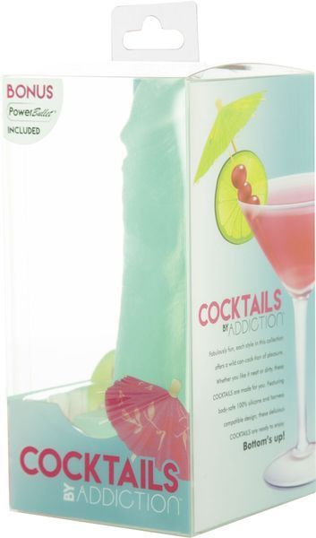 Фалоімітатор на присосці Cocktails by Addiction &ndash; Mint Mojito SX1297