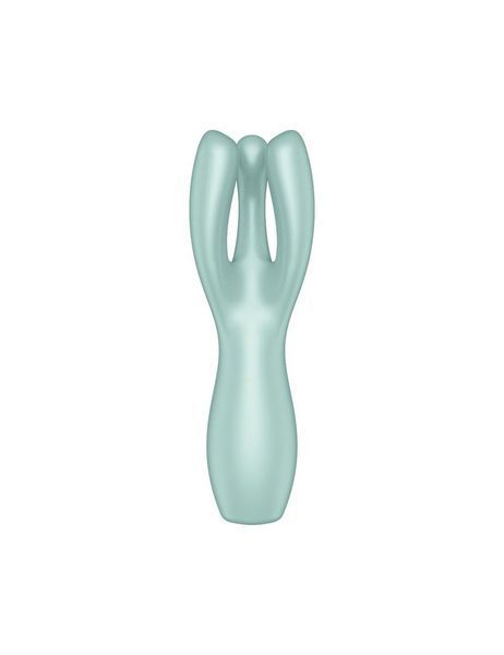 Клиторальный вибратор Satisfyer Threesome 3 Mint с тремя пальчиками SO6102