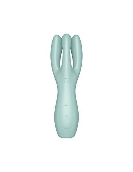 Клиторальный вибратор Satisfyer Threesome 3 Mint с тремя пальчиками SO6102