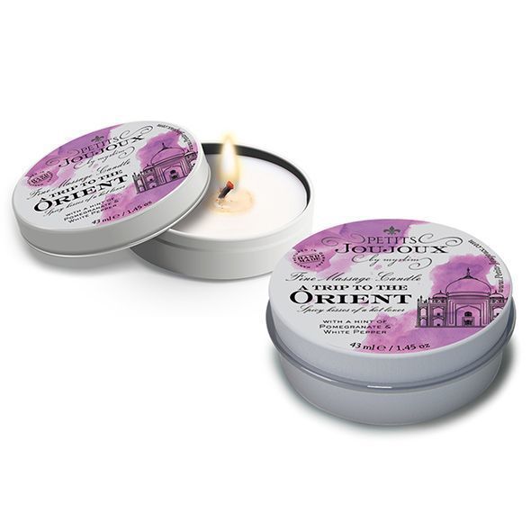 Масажна свічка Petits Joujoux - Orient - Pomegranate and White Pepper (43 мл) з афродизіаками SO3174