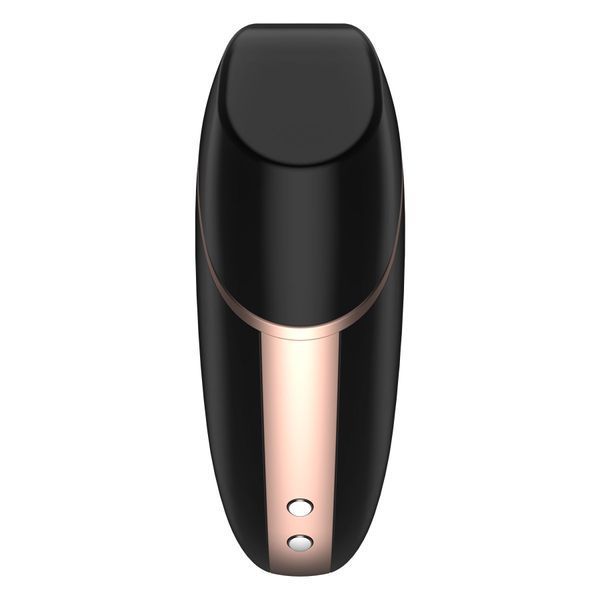 Вакуумный клиторальный стимулятор Satisfyer Love Triangle Black с управлением через интернет SO3894